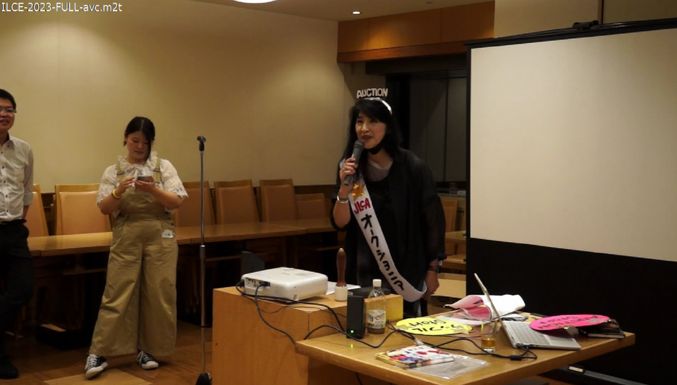 ILCE交流会・オークション　レザークラフト　公募展